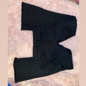 Black Flare Jeans